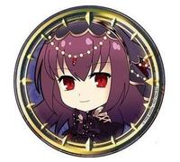 Fate/Grand Order Lancer/Scathach Pearl Paper Tin Badge