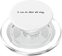 Fate, It Seems, Is Not Without a Sense of Irony Quote PopSockets PopGrip for MagSafe
