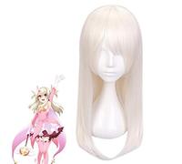 Fate/kaleid Liner Illyasviel Von Einzbern Wig Cosplay Costume Fate Stay Night Long Straight Synthetic Hair Party Wigs Peruca KUMZ1576