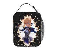 Fate Stay Night Saber Arthur Insulated Lunch Bags Large Lunch Container Thermal Bag Tote Lunch Box Beach Outdoor Girl Boy