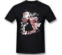 Fate Zero Fate Stay Night Saber T-Shirt Mens Summer Cotton Short Sleeve T-Shirts Black XL