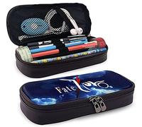 Fate Zero Saber Leather Pencil Case, Personalized Pen Bag, Pencil Pouch, Pen Box Stationery Bag,Multifunctional Stationery Box for Boys Girls