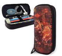 Fate Zero Saber Leather Pencil Case, Personalized Pen Bag, Pencil Pouch, Pencil Bag Pen Box Stationery Bag,Multifunctional Box for Boys Girls