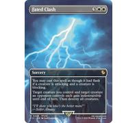 Fated Clash (Borderless Scene Foil) | FINAL FANTASY Commander