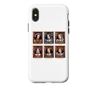 Fates of the Wives of Henry VIII Six Portraits Case for iPhone X/XS