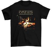 Fates Warning Parallels T-Shirt Mens Unisex Tees Size L Black