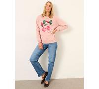 FatFace Cotton Rich Sweatshirt Pink Mix