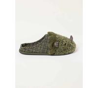FatFace Dino Novelty Mule Slippers Green Mix