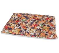 FatFace Floral Bee Round Dog Bed by Danish Design, Medium
