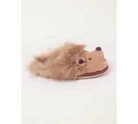 FatFace Hedgehog Mule Slippers Brown Mix