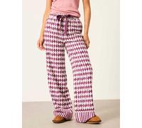 FatFace Pure Cotton Pyjama Bottoms Purple Mix