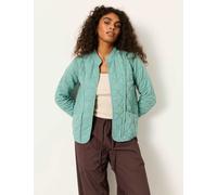 FatFace Pure Cotton Quilted Jacket Green