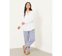 FatFace Pure Linen Collared Shirt White