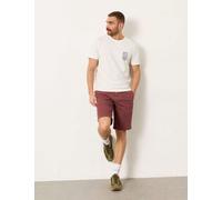 FatFace Regular Fit Chino Shorts Red