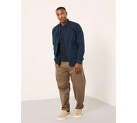 FatFace Regular Fit Pure Cotton Overshirt Navy