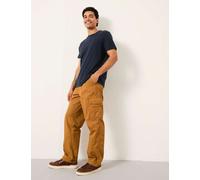 FatFace Relaxed Fit Pure Cotton Cargo Trousers Tan