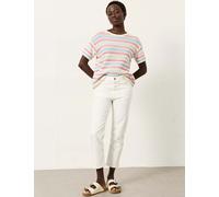 FatFace Slim Cropped Jeans White