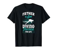 Father And Son Diving Partners For Life Scuba Diving T-Shirt