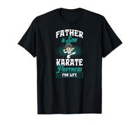 Father and Son Karate Partners for Life T-Shirt