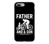Father And Son Partners For Life Bicycle Riding Cycling Case for iPhone 7 Plus/8 Plus