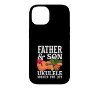 Father And Son Ukulele Buddies For Life Hawaiian Musician Case for iPhone 14