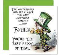 Father Birthday Card, Mad as a Hatter