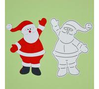Father Christmas/Santa Claus Metal Cutting Die, Card Making, Scrapbooking, Paper Crafts, C8