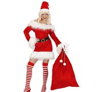 Velvet Christmas Sacks 60 x 100cm Accessory for Christmas Party Fancy Dress