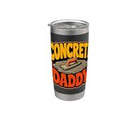 Father Concrete Finisher Dad Concrete Worker Stainless Steel Insulated Tumbler