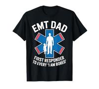 Father Day Emergency Paramedic Daddy First Responder EMT Dad T-Shirt