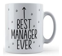 Father Fox - Best Manager Ever - Work Boss, Supervisor Leader Colleague Gift Mug, Ceramic, 11fl.oz.