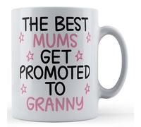 Father Fox - Best Mums Promoted to Granny - New Granny, Expecting Baby, Newborn Mum Gift Mug, Ceramic, 11fl.oz.