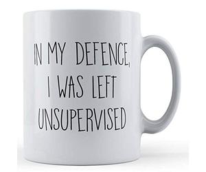 Father Fox - Cheeky, Clumsy, in My Defence, I was Left Unsupervised - Gift Mug, Ceramic, 11fl.oz.