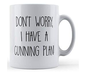 Father Fox - Famous Quote Gift Mug - Don't Worry, I Have A Cunning Plan, Ceramic, 11fl.oz.