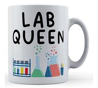 Father Fox - Lab Queen - Laboratory Technician, Chemistry Gift Mug for Her, Ceramic, 11fl.oz.