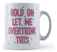 Father Fox - Let Me Overthink This - Funny Gift for Overthinker Friend, Colleague Gift Mug, Ceramic, 11fl.oz.