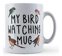 Father Fox - My Bird Watching Mug - Birding, Spotting, Birdwatcher Gift, Ceramic, 11fl.oz.