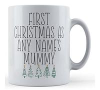 Father Fox - Personalised First Christmas As Mummy - New Mum Gift Mug, from Baby, Ceramic, 11fl.oz.