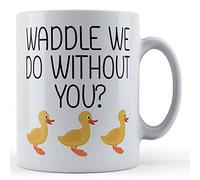 Father Fox - Waddle We Do - Ducks, New Job, Retirement, Colleague Leaving Gift Mug, Ceramic, 11fl.oz.