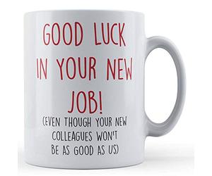 Father Fox - Work Colleague Leaving Gift, Co-Worker, Good Luck in New Job - Funny Gift Mug, Ceramic, 11fl.oz.