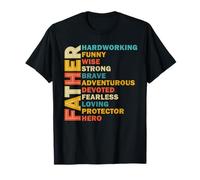 Father Hard Working Funny Father's Day T-Shirt