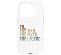 Father In Law The Man The Myth The Legend Funny Family Hero Case for iPhone 15 Pro