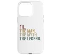 Father In Law The Man The Myth The Legend Funny Family Hero Case for iPhone 15 Pro Max