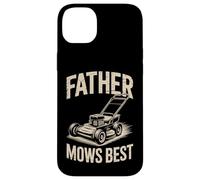 Father Mows Best | Funny Lawn Mowing | Lawn Mower Gardening Case for iPhone 14 Plus