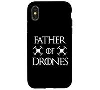 Father Of Drones Drone Pilot Quadcopter Dad Father's Day Case for iPhone X/XS