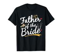Father Of The Bride Matching Bridal Shower Party Bride's Dad T-Shirt