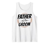 Father of The Groom Bachelor Party Wedding Dad Daddy Tank Top