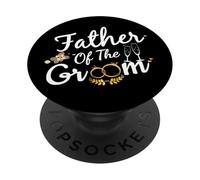 Father Of The Groom Dad Gifts For Wedding or Bachelor Party PopSockets Adhesive PopGrip