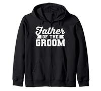Father of The Groom Dad Wedding Bachelor Party Zip Hoodie
