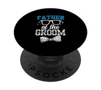 Father Of The Groom Party Wedding Bachelor PopSockets Adhesive PopGrip
